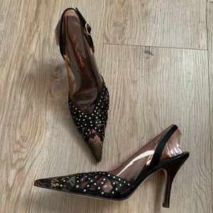 Brand New Never Used Nina “Gianni” Snakeskin Shoes